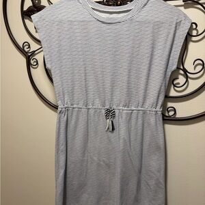 Arizona Jean Company Striped Black and White Kids Dress